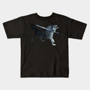 Great Grey Wolf Sif Kids T-Shirt